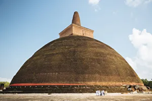 Abhayagiri Dagoba, Anuradhapura, UNESCO World Heritage Site, North Central Province