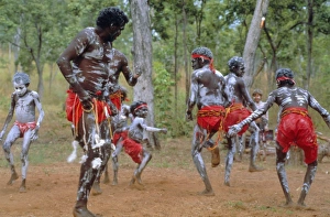 Festivity Prints: Aboriginal dance, Australia