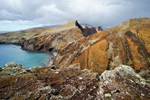 Abra Prints: Abra Bay, Sao Lourenco peninsula, Madeira island, Atlantic Ocean, Portugal