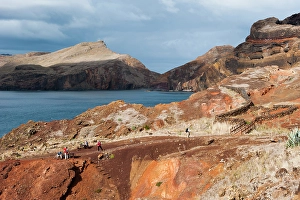Abra Prints: Abra Bay, Sao Lourenco peninsula, Madeira island, Atlantic Ocean, Portugal