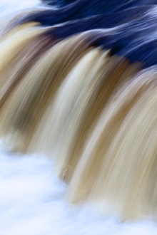 Wensleydale Prints: Abstract impression of Upper Aysgarth Falls