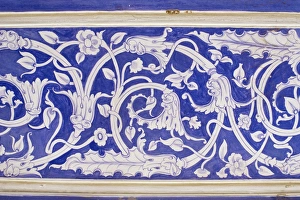 Abstract or stylized floral motif
