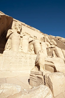 Nubia Prints: Abu Simbel, UNESCO World Heritage Site, Nubia, Egypt, North Africa, Africa