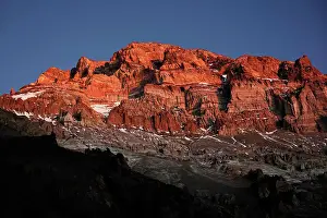 Aconcagua Prints: Aconcagua, 6961 metres, the highest mountain in the Americas and one of the Seven Summits
