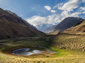 Aconcagua Mountain, Horcones Valley, Aconcagua Provincial Park, Central Andes, Mendoza Province
