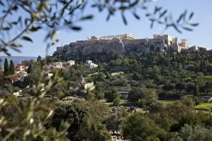 Athens Prints: The Acropolis from Ancient Agora, UNESCO World Heritage Site, Athens, Greece, Europe