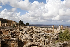 Decline Prints: The Acropolis of Cyrene, UNESCO World Heritage Site, Libya, North Africa, Africa