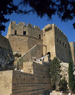 Lindos Prints: Acropolis, Lindos