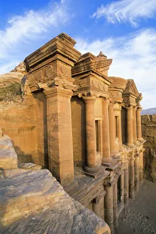 Heritage Site Prints: Ad Deir (The Monastery), Petra, UNESCO World Heritage Site, Jordan, Middle East