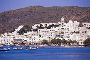 Adamas city and harbour