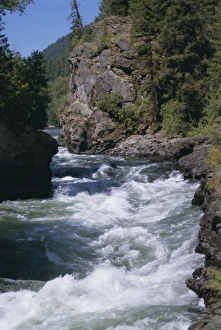 Adam Prints: Adams River, British Columbia (B. C. ), Canada, North America
