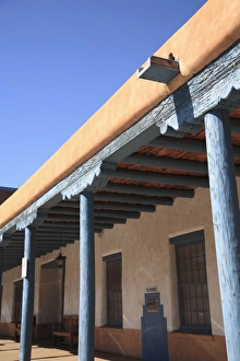 Images Dated 11th August 2009: Adobe architecture, Santa Fe, New Mexico, United States of America, North America