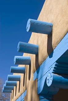Images Dated 13th November 2007: Adobe buildings, Taos, New Mexico, United States of America, North America