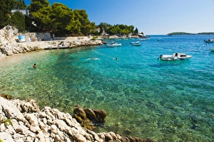 Hvar Island Prints: Adriatic Sea, Hvar Island, Dalmatian Coast, Croatia, Europe