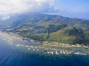 South Pacific Gallery: Aerial of Futuna, Wallis and Futuna, South Pacific, Pacific