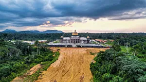 Incomplete Prints: Aerial of the future Presidential Palace