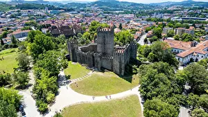 Norte Prints: Aerial of the Guimaraes Castle