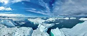 Historic Site Prints: Aerial of the Ilulissat Icefjord