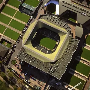 Stadium Prints: Aerial image of Centre Court, All-England Club (All England Lawn Tennis and Croquet Club)