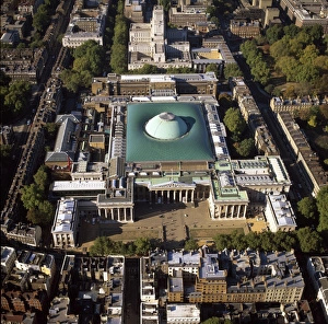 Kensington Prints: Aerial image of the Science Museum, Albertopolis, Exhibition Road, South Kensington