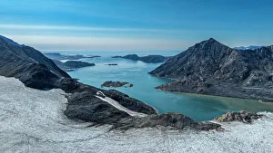 Amazing Prints: Aerial of Kulusuk, Greenland, Denmark, Polar Regions