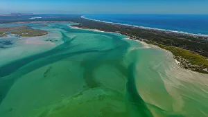Langebaan Lagoon Marine Protected Area Prints: Aerial of the Langebaan Lagoon Marine Protected Area