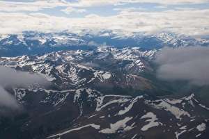 South American Latin America Prints: Aerial of Los Glaciares National Park