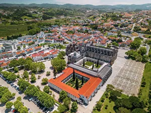 Photographer Prints: Aerial of the Monastery of the Dominicans of Batalha