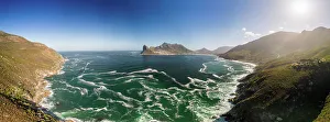 Cape Town Prints: Aerial panoramic view of Hout Bay
