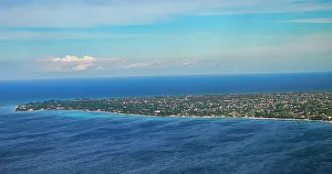 Zanzibar Prints: Aerial of Pemba, Punta Delgado, Northern Mozambique, Africa