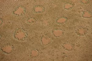 Aerial photo of Magic Circles, Namib Naukluft National Park, Namibia, Africa