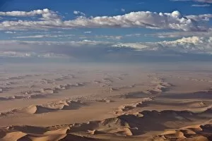 Images Dated 15th March 2008: Aerial photo, Sossusvlei, Namib Naukluft Park, Namibia, Africa