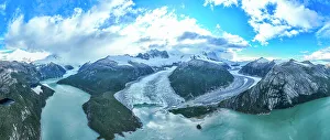 Nature Lover Prints: Aerial of Pia glacier, Tierra del Fuego, Chile, South America