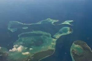 Images Dated 16th August 2008: Aerial of the Russell Islands, Solomon Islands, Pacific