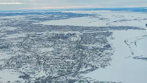 Industrial Prints: Aerial of Syktyvkar, Komi Republic, Russia