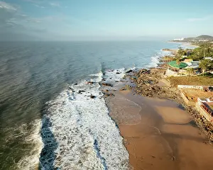 Thuan Prints: Aerial view of Bai da Ong Dia Beach, Mui Ne, Binh Thuan Province, Vietnam