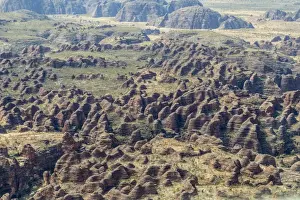 Bungle Bungle Prints: Aerial view of the Bungle Bungle
