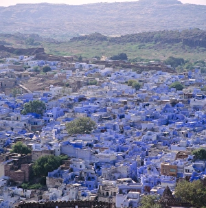 Domestic Prints: Aerial view from the fort