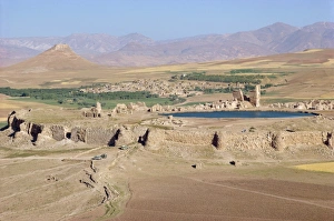Aerial view over the fortress