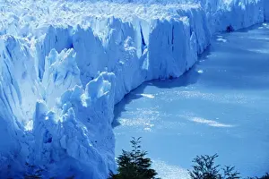 Perito Moreno Prints: Aerial view of icebergs at Moreno Glacier (Perito Moreno), Parque Nacional Los Glaciares