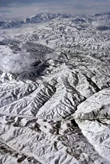 Images Dated 21st February 2008: Aerial view of the Rocky Mountains, United States of America, North America