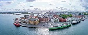 Aerial view of Stavanger skyline during daytime, Stavanger, Norway