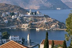 Simi Prints: Aerial view over Yalos