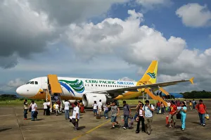 Puerto Princesa Prints: Aeroplane of Cebu Pacific