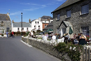 Afternoon Tea, Mortehoe, Devon, England, United Kingdom, Europe