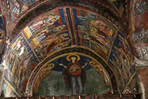 Architectural Detail Prints: Agios Ioannis Lampadistis (St. John Lampadist) Monastery, Kalapanagiotis, Cyprus, Europe