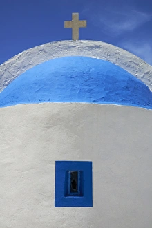 Greek Orthodox Prints: Agios Thelogos church, Kefalos Bay, Kos, Dodecanese, Greek Islands, Greece, Europe