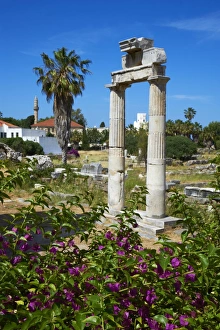 Agora Prints: Agora, Kos City, Kos, Dodecanese, Greek Islands, Greece, Europe