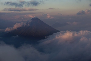 Stratovolcano Prints: Agua Volcano, Guatemala, Central America