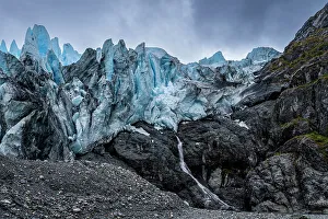 Awe Inspiring Prints: Aguila glacier, Tierra del Fuego, Chile, South America